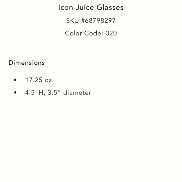 Mushroom Anthropologie Icon Juice Glass - Picture 2 of 5